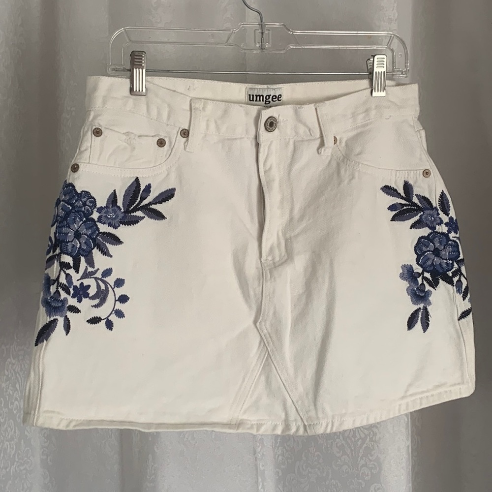 UMGEE JEANS SKIRT Sz:L